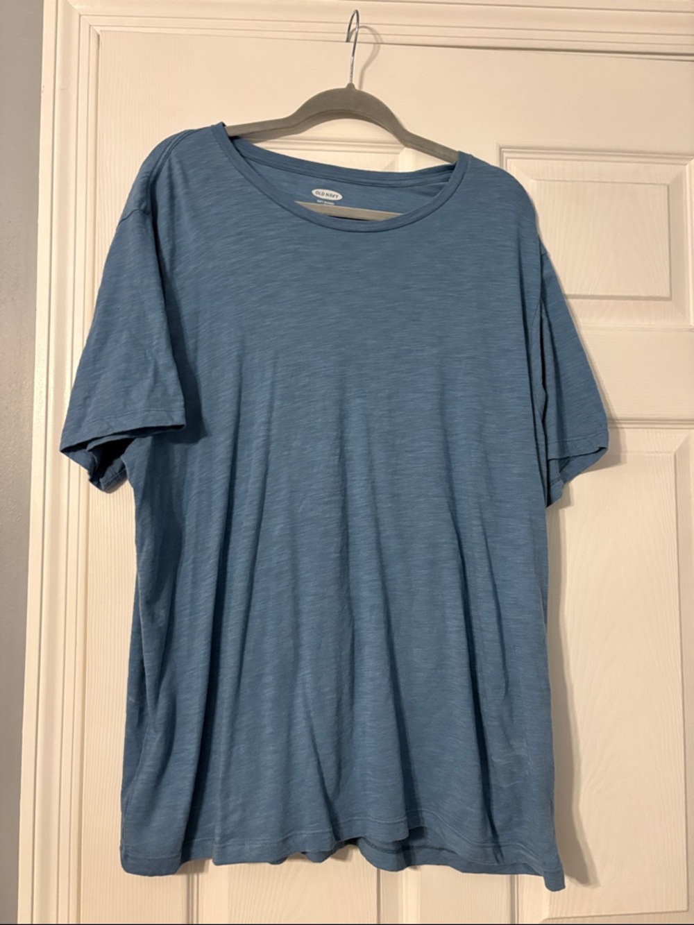 Old Navy Men's Blue Short-Sleeve Crew Neck Tee XXL